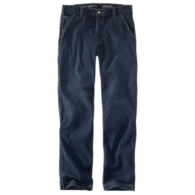 Carhartt Men's Rugged Flex Relaxed Fit Utility Jean (Size 33-30) Superior, Cotton,Polyester,Spandex,Denim