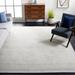 Blue/White 120 x 0.43 in Indoor Area Rug - Dakota Fields Colbert Handmade Tufted Wool Area Rug in Ivory/Blue Wool | 120 W x 0.43 D in | Wayfair