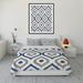 Dakota Fields Cauy Blue/Beige Microfiber 2 Piece Comforter Set Polyester/Polyfill/Microfiber in Blue/White | Wayfair