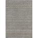 Gray 108 x 76 x 0.05 in Area Rug - Union Rustic Japneet Ingrid Striped Denim Indoor/Outdoor Area Rug, | 108 H x 76 W x 0.05 D in | Wayfair