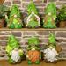 Zaer Ltd International "The Shamrocks" 6 Pieces Assorted St. Patrick's Day Garden Gnomes in Green/Orange/White | Wayfair ZR218400-SET