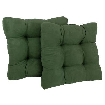 19-inch Square Microsuede Chair Cushion (Set of 1, 2, or 4) - 19 x 19