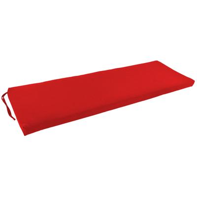Twill Indoor Bench Cushion (57-, 60-, or 63-inches wide)
