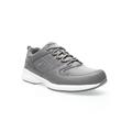 Men's Life Walker Sport Sneakers by Propet in Dark Grey (Size 12 M)