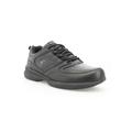 Wide Width Men's Life Walker Sport Sneakers by Propet in Black (Size 11 W)