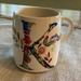 Anthropologie Kitchen | Anthropologie Floral Initial K Coffee Tea Mug | Color: Blue/Cream | Size: Os