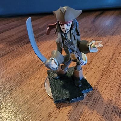 Disney Video Games & Consoles | Disney Infinity Pirates Of The Caribbean Jack Sparrow Game Figure | Color: Black/Brown | Size: Os