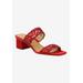 Women's Keetana Sandals by J. Renee in Red (Size 10 M)