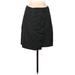 Banana Republic Factory Store Formal A-Line Skirt Knee Length: Gray Bottoms - Women's Size 4