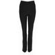 Juvia Leggins "Jacky" Damen black, Gr. XS, Viskose, Punto di Roma Bootcut für