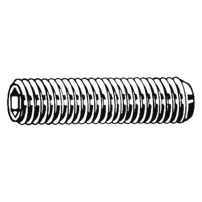 ZORO SELECT U07840.075.0200 Socket Set Screw,Cup,3/4-10x2,PK5