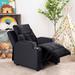 Magic Seats for Superheroes & Princesses, Sally Deluxe Kids Recliner with Footrest, Headrest, 2 Cup Holders