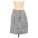 Nine West Casual Skirt: Gray Bottoms - Women's Size 6