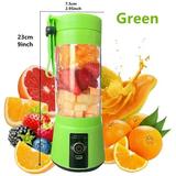 1pc 380ML Portable Blender With 6 Blades Rechargeable USB Personal Size Blender For Shakes And Smoothies Traveling Fruit Veggie Juicer Cup