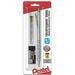 Pentel GraphGear 1000 Automatic Drafting Pencil (0.7mm) with Eraser Refills 1-Pk (PG1017EBP)