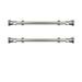 Red Barrel Studio® Adjustable 12" to 20" 0.63" Single Curtain Rod in Gray | 2 H x 20 W x 2.75 D in | Wayfair 4C8FB9761E314B3AB8F8983DCECF65DD