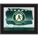 Oakland Athletics Framed 10.5" x 13" Sublimated Horizontal Team Logo Plaque