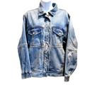 American Eagle Outfitters Jackets & Coats | American Eagle Mens Jacket Medium Classic Denim Jean Truckers Jacket Euc | Color: Blue | Size: M