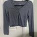 American Eagle Outfitters Tops | Blue Button Up Cardigan Longsleeve Size S American Eagle | Color: Blue | Size: S