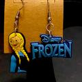 Disney Jewelry | Disney Frozen Elsa Earrings | Color: Blue/White | Size: Os