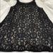 Free People Dresses | Free People Lace Dress | Color: Black/Cream | Size: M