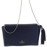 Kate Spade Bags | Kate Spade Black Leather Longacre Court Leather Gold Chain Handbag | Color: Black/Gold | Size: 9.5l X 6.5d X 3w