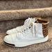 Gucci Shoes | Gucci Men’s White Brown Python Snake Skin Trim On Front/Back/Tongue Limited Edt | Color: Brown/White | Size: 11