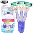 Schick Quattro – rasoir pour femmes sécurisé pour l'épilation du visage des aisselles et des