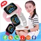 Montre intelligente de fitness Y68 pour enfants écran électronique numérique LED montre de sport