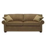 Vanguard Furniture Main Street Sofa Cotton in Black/Brown | 37 H x 88.5 W x 36 D in | Wayfair 601-2S_551067_Sussex