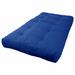 Twin Medium Firm 8" Memory Foam Mattress - Red Barrel Studio® Charneco Renewal Futon in Blue | 39 H x 75 W 8 D Wayfair