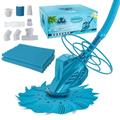 U.S. Pool Supply Octopus Professional Automatic Pool Vacuum Cleaner & Hose Set - Powerful Suction that Removes Swimming Pool Debris Cleans Floors Walls Steps - Quiet Cleaning Side Climbing Sweeper