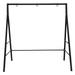 Winado Iron Porch Swing Frame Gardern Swing Frame for Patio Outdoor