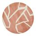 Creative Co-Op Round Sandstone Trivet, Terracotta | 1 H x 10 W in | Wayfair EC0816