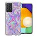 MUNDAZE Samsung Galaxy A52 Paint Swirl Double Layer Phone Case Cover