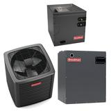 Goodman 1.5 Ton 15.2 SEER2 Air Conditioning Horizontal System (1200 CFM) - GSXH501810 - CHPTA1822B4 - MBVC1201AA-1