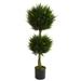 Nearly Natural 4 Double Ball Cypress Topiary UV Resistant (Indoor/Outdoor)