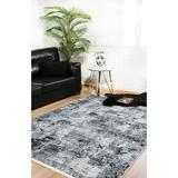 BESPOKY Modern Area Rug Home Decor Carpet Rectangle Room Carpets Black Modern Rug Home Decorative Rugs for Living Room Aesthetic Rugs for Nursery Room Bedroom Rugs Vladivostok