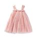 Dresses for A Dance for School Kids Kids Fall Clothes Girls Tulle Baby Casual Dresses Summer 16Y Toddler Girls Dress Kids Daisy Sleeveless Beach Princess Dresses Layered Princess Party Dress for Girls