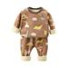 New Born Wrapping Blanket Matching Baby And Girl Clothes Kids Toddler Baby Girls Boys Autumn Winter Cartoon Print Cotton Long Sleeve Pants Pullover Sleepwear Set Clothes 5t Girls Clothes