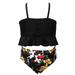 Cathalem Girls Swimsuits Kids plus Size Swimsuits for Girls Swimsuit Piece Print Mother Matching And Daughter Clothing Two Size 10 Girls Bikini Black 10-12 Years