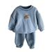 2t Boys Clothes Summer Toddler Winter Outfits 5t Baby Girls Boys Autumn Bear Cotton Long Sleeve Long Pants Hoodie Sport Pants Set Outfits Clothes Boy 3 Piece Outfit