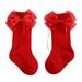 Once upon A Child Baby Clothes Socks for Little Girls Baby Bow Socks Toddlers Boys Girls Children Kids Socks Toddler Shoes Socks Princess Socks Floor Socks Baby High Socks Girl