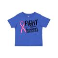 Inktastic Fight Breast Cancer Pink Ribbon Boys or Girls Toddler T-Shirt