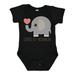 Inktastic MomMom Grandma Loves Me Baby Boys or Girls Baby Bodysuit