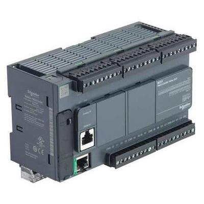 SCHNEIDER ELECTRIC TM221CE40R Logic Controller,2A,16 Output,100-240VAC