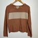 Anthropologie Sweaters | Anthropologie Sat Sun Tan & Cream Pullover Sweater | Color: Cream/Tan | Size: Xs