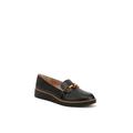 Women's Optimist Flat by LifeStride in Black Fabric (Size 9 M)