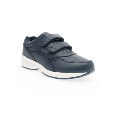 Wide Width Women's Tour Walker Strap Sneaker by Propet in Navy (Size 10 W)