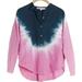 Anthropologie Tops | Anthropologie Ciana Tie-Dye Buttondown In Pink. Size Small. Nwot. | Color: Blue/Pink | Size: S